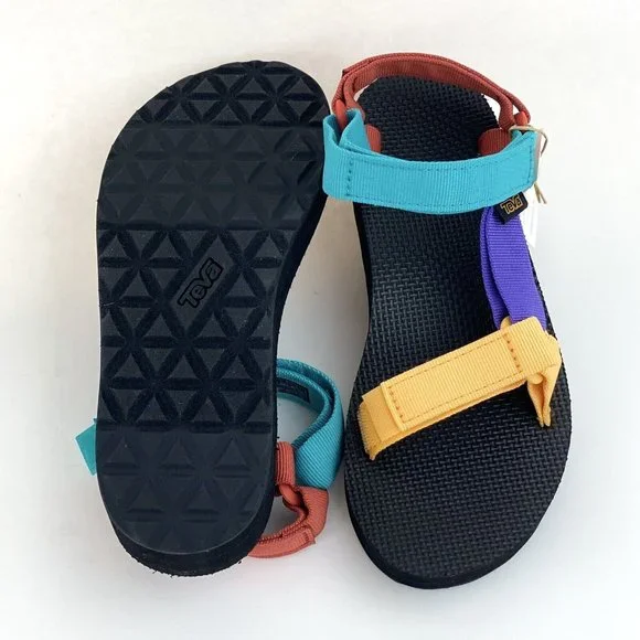 NEW Teva Midform Universal Multi Color Women's Sandals Straps Colorblock Strappy - Picture 3 of 12